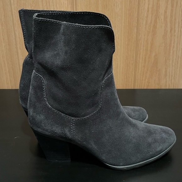 Blondo Fay Waterproof Ankle Boot Gray Suede - Picture 6 of 16